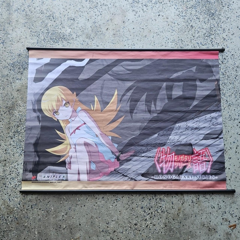 Monogatari Shinobu Oshino Anime Wall Scroll Poster Great Eastern Aniplex 31x1x43